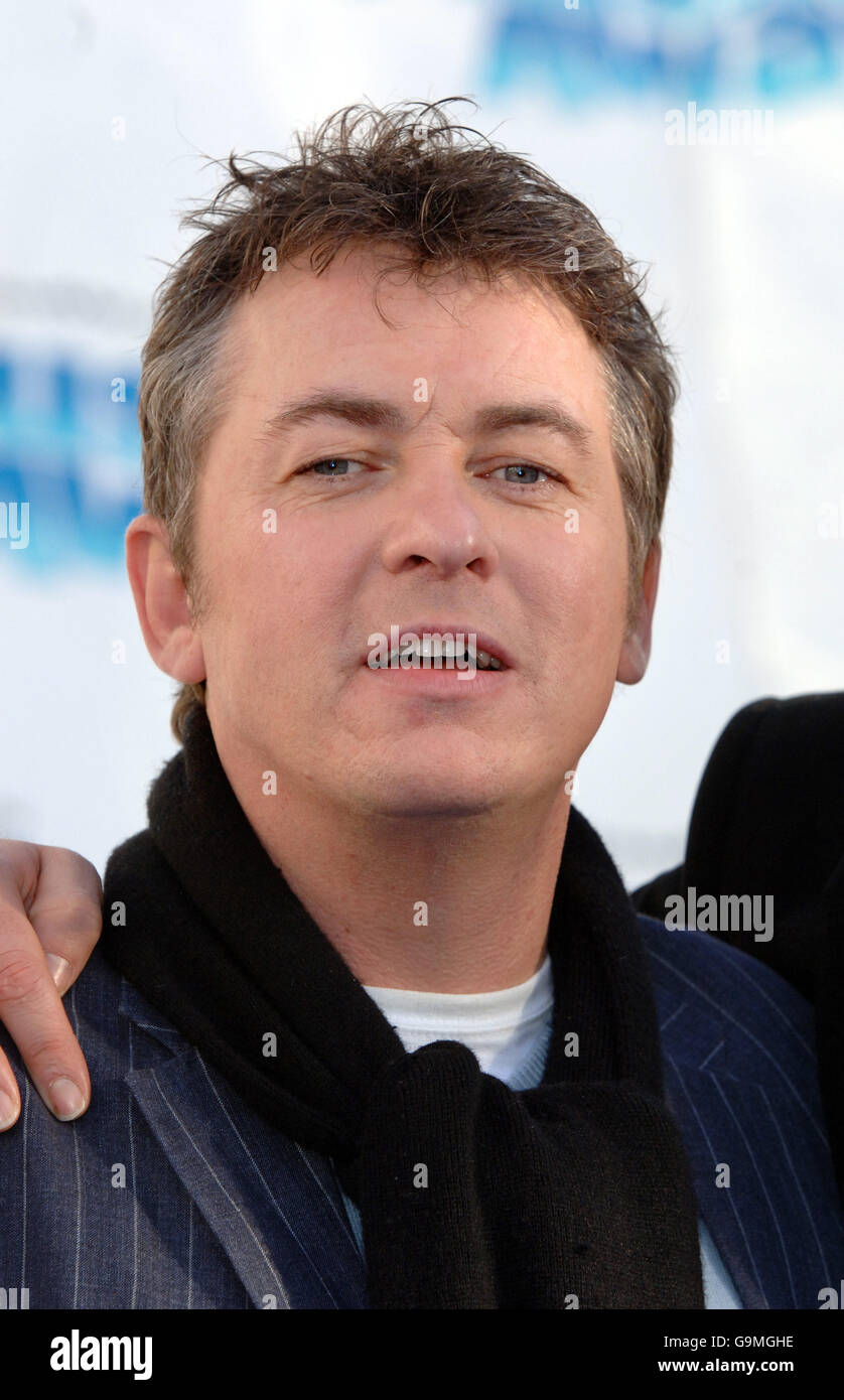 Shane Richie during a photocall for his new animated film, Flushed Away, at Leicester Square in central London. Stock Photo