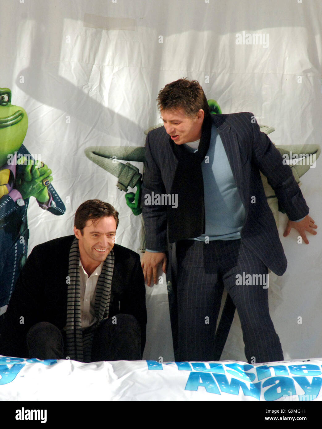 Flushed Away premiere London Stock Photo Alamy