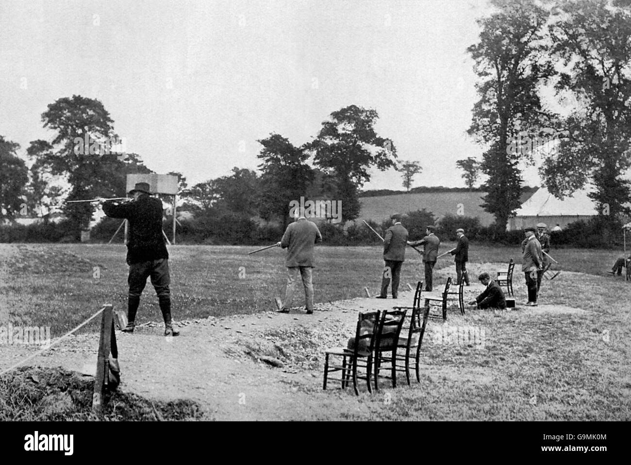 Olympic Clay Pigeon Shooting