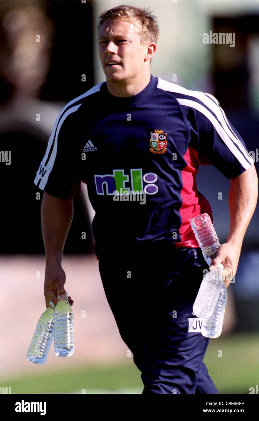British Lions Tour 2001, Training Perth Stock Photo Alamy