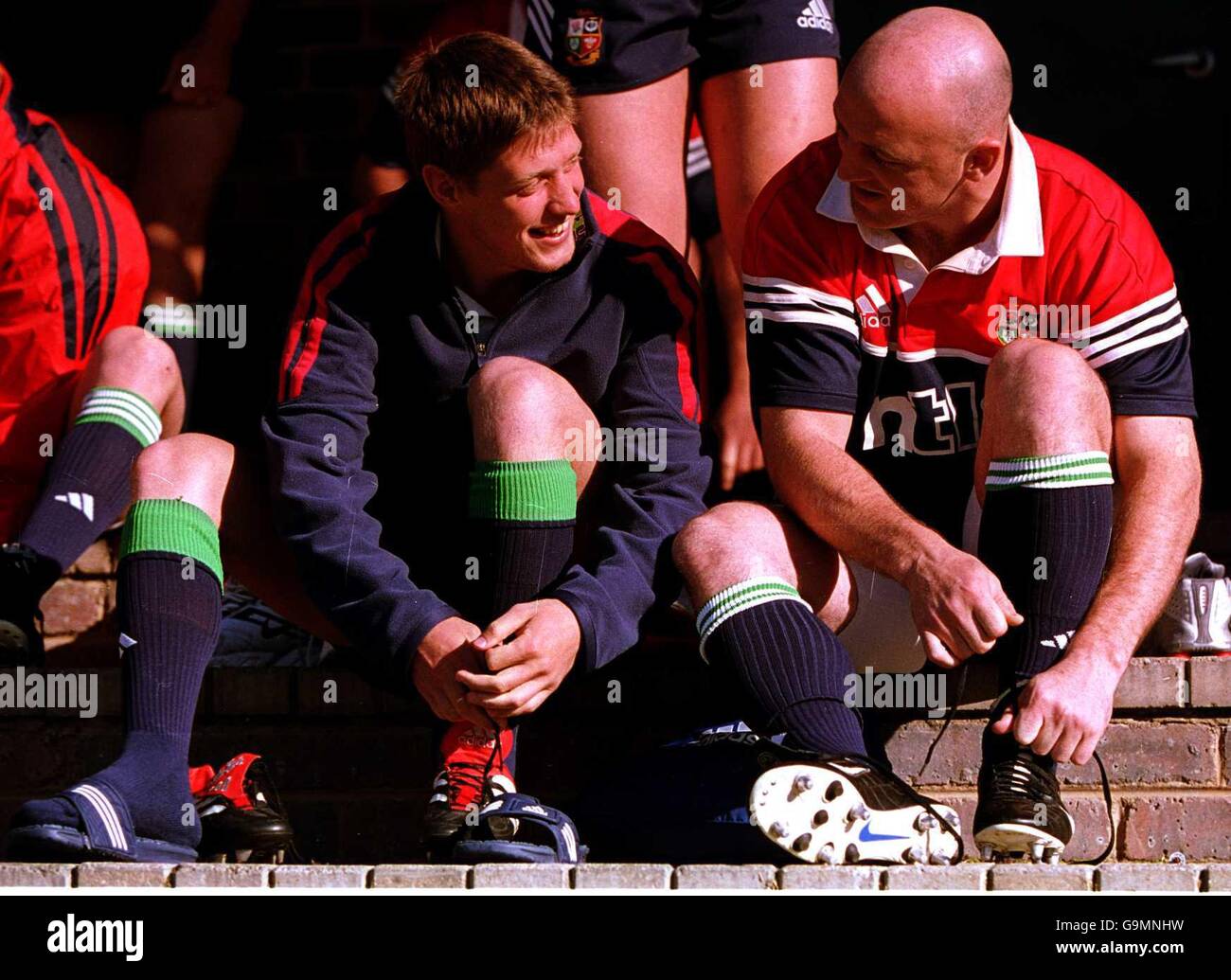 British Lions Tour 2001, Training Perth Stock Photo Alamy
