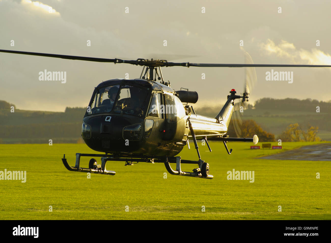 Westland Scout XT626, G-CIBW, Middle Wallop, England, United Kingdom. Stock Photo