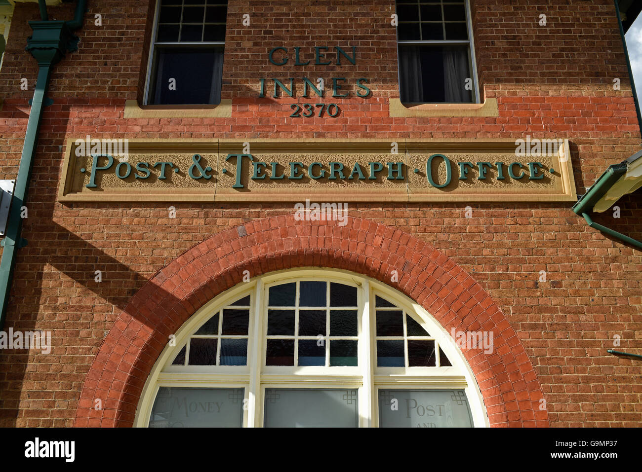 post and telegraph office at glen innes in new england, new south wales