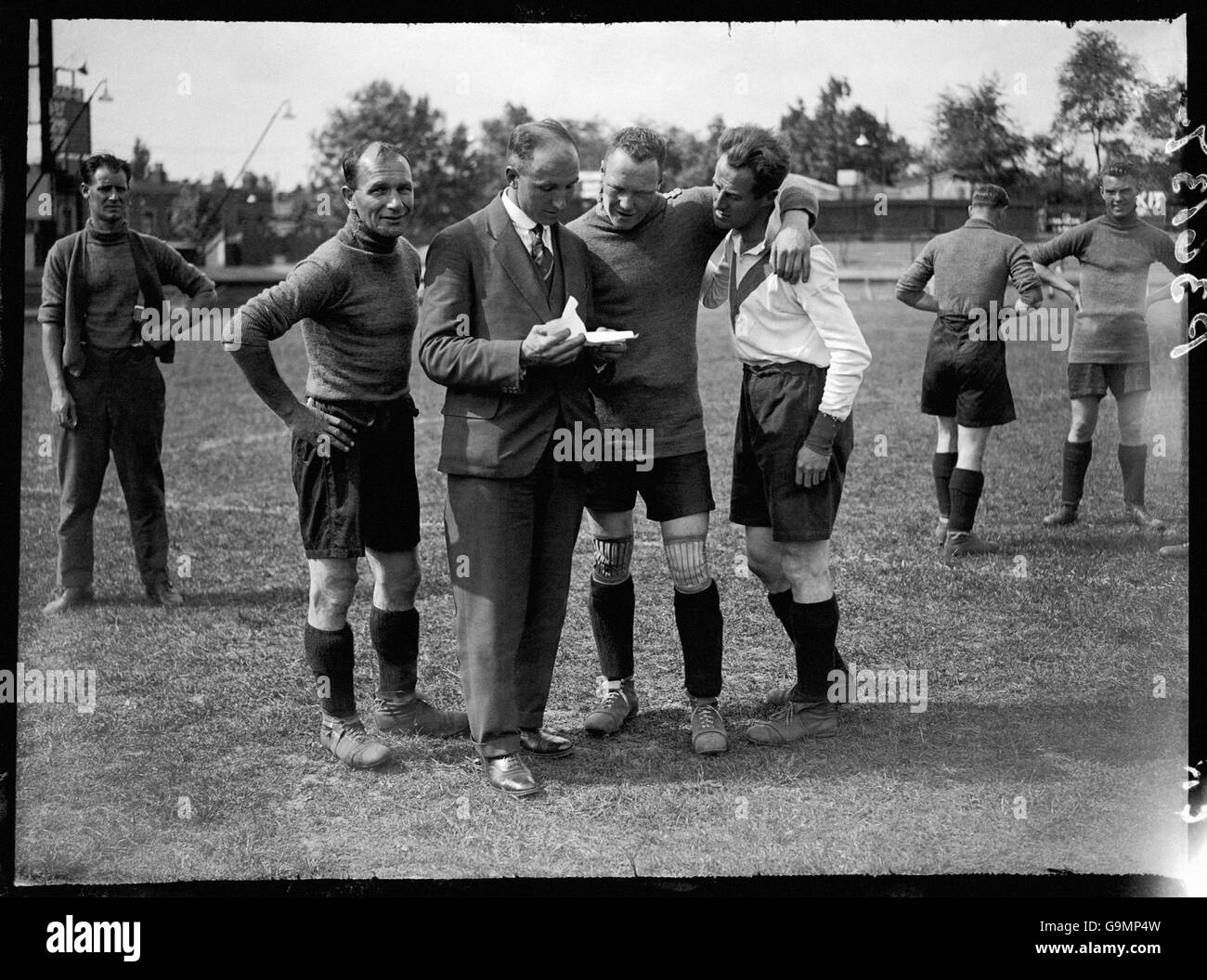 Soccer - Football League Division Three (South) - Clapton Orient Training - 1929 Stock Photo