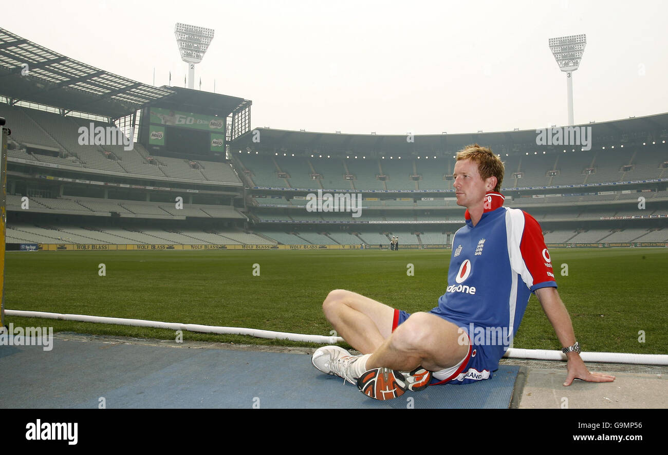Cricket - Ashes Tour - Paul Collingwood - Melbourne Stock Photo