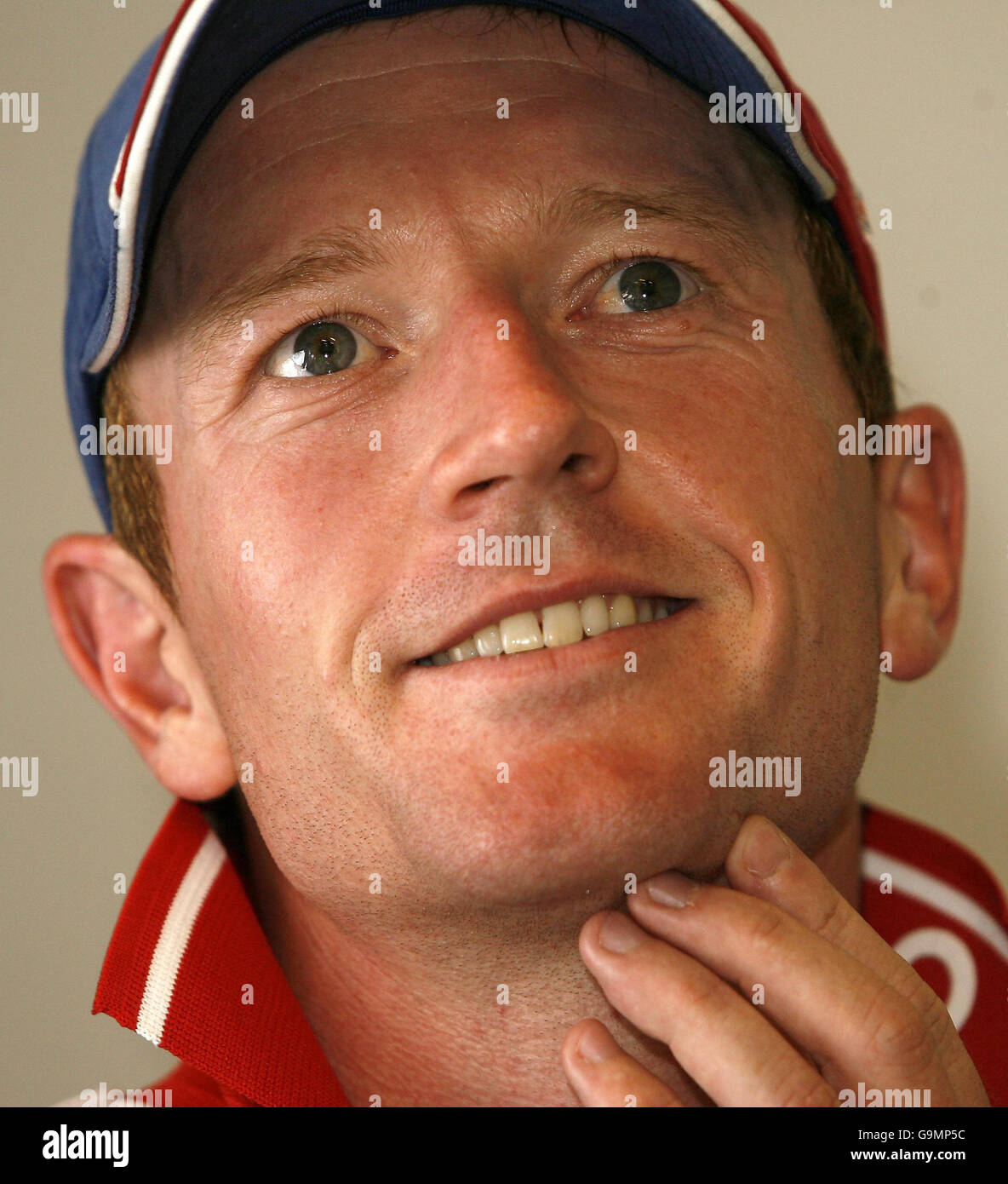 Cricket - Ashes Tour - Paul Collingwood - Melbourne Stock Photo