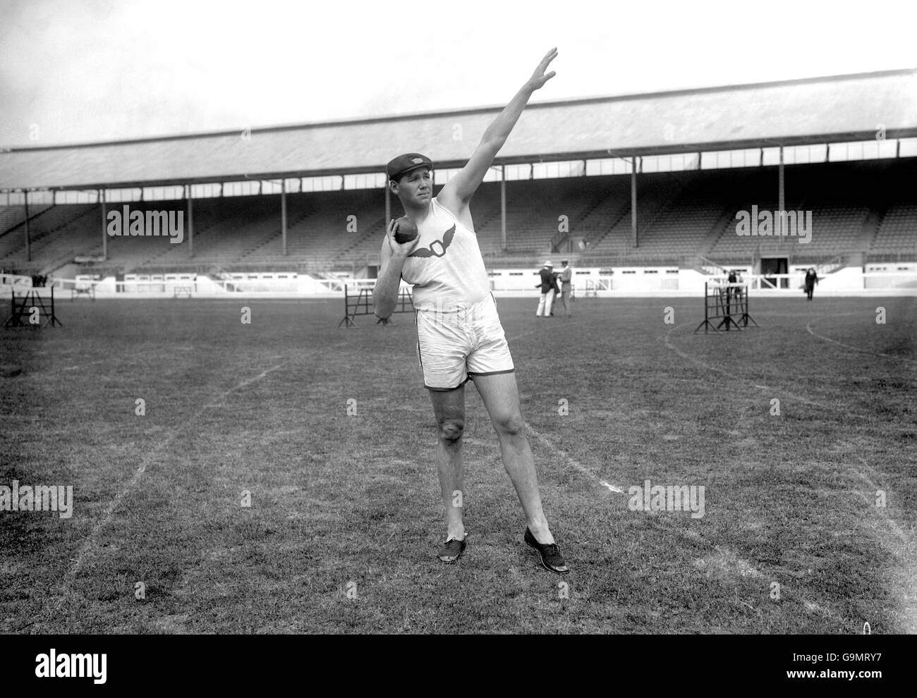 Athletics - London Olympic Games 1908 - Shot Put - White City Stock ...