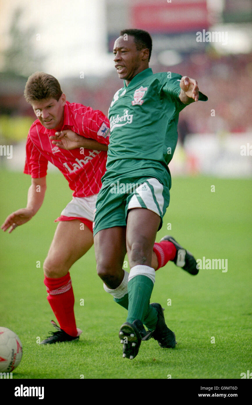 Soccer - Premier League - Nottingham Forest v Liverpool - City Ground Stock Photo