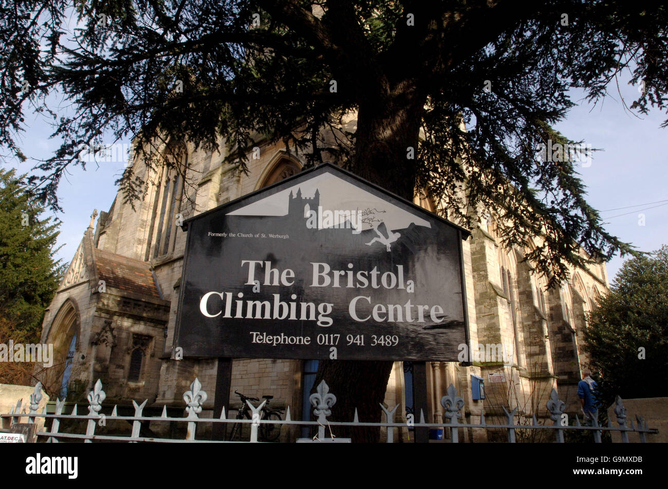 Bristol's Undercover Rock Climbing Centre which is a converted church