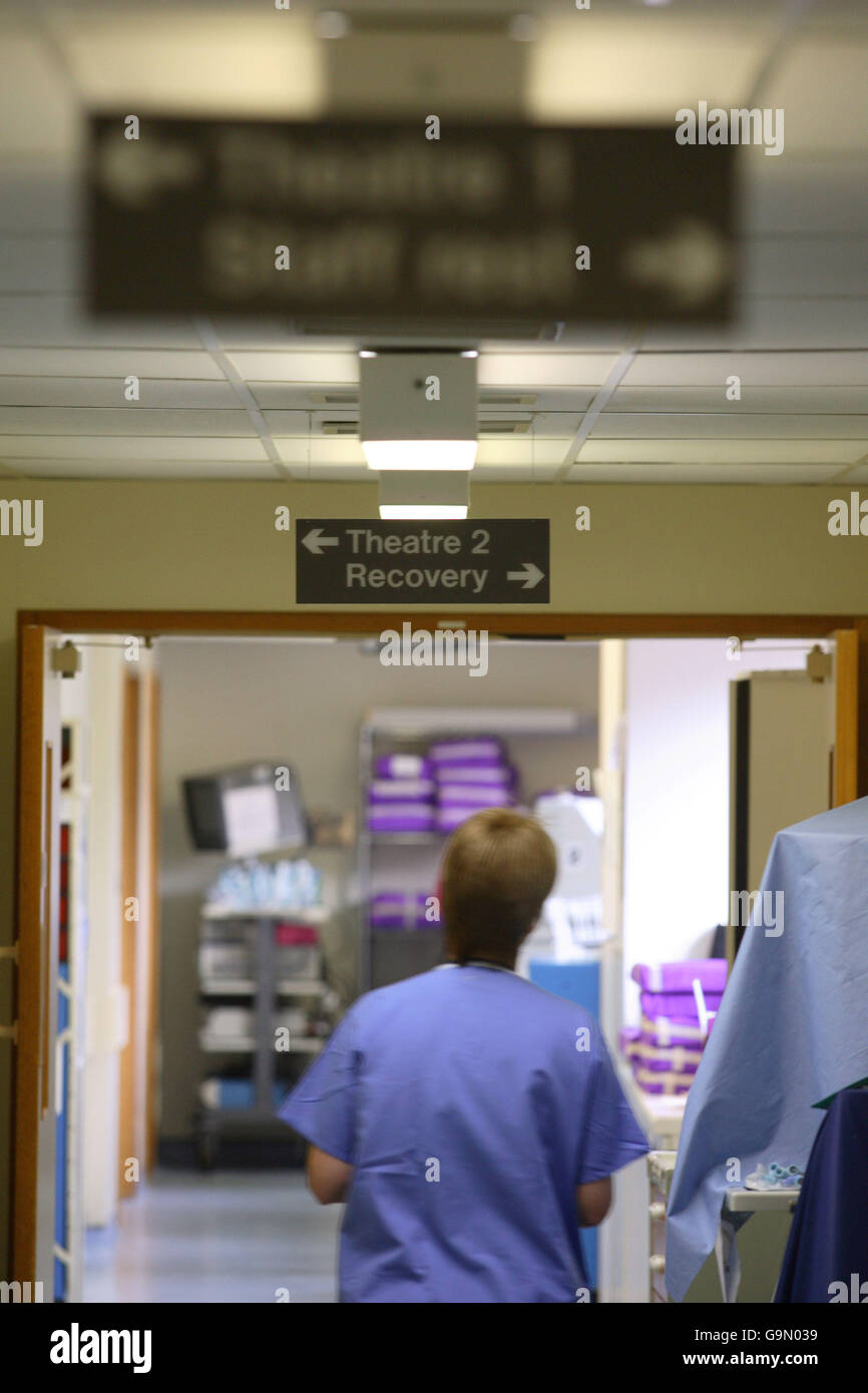 General view royal hampshire county hospital in winchester hires stock