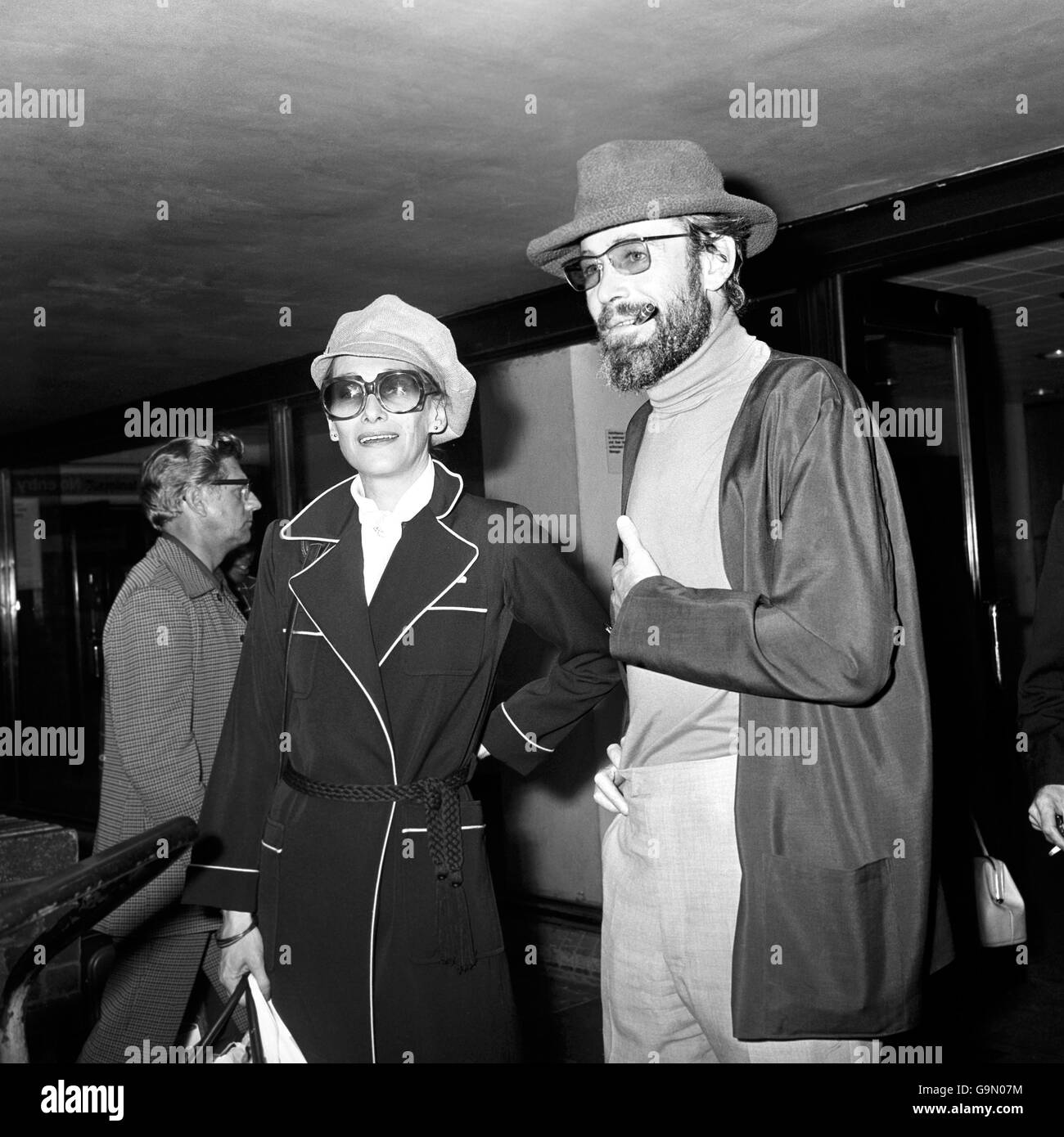 Peter O'Toole and his actress wife Sian Phillips Stock Photo