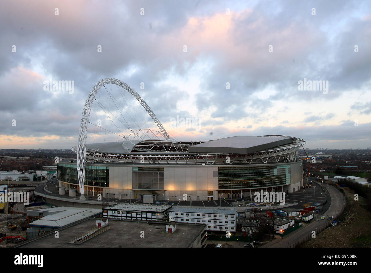 Soccer - Wembley Stadium Stock Photo - Alamy