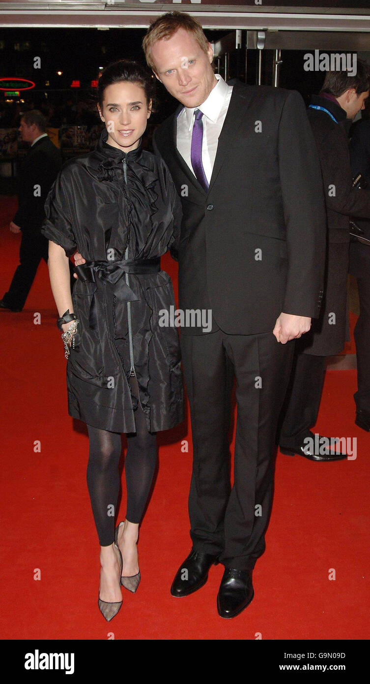 Jennifer Connelly and Paul Bettany arrive for the European premiere of ...