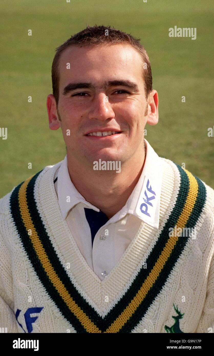 Cricket Nottinghamshire CCC Photocall Stock Photo Alamy