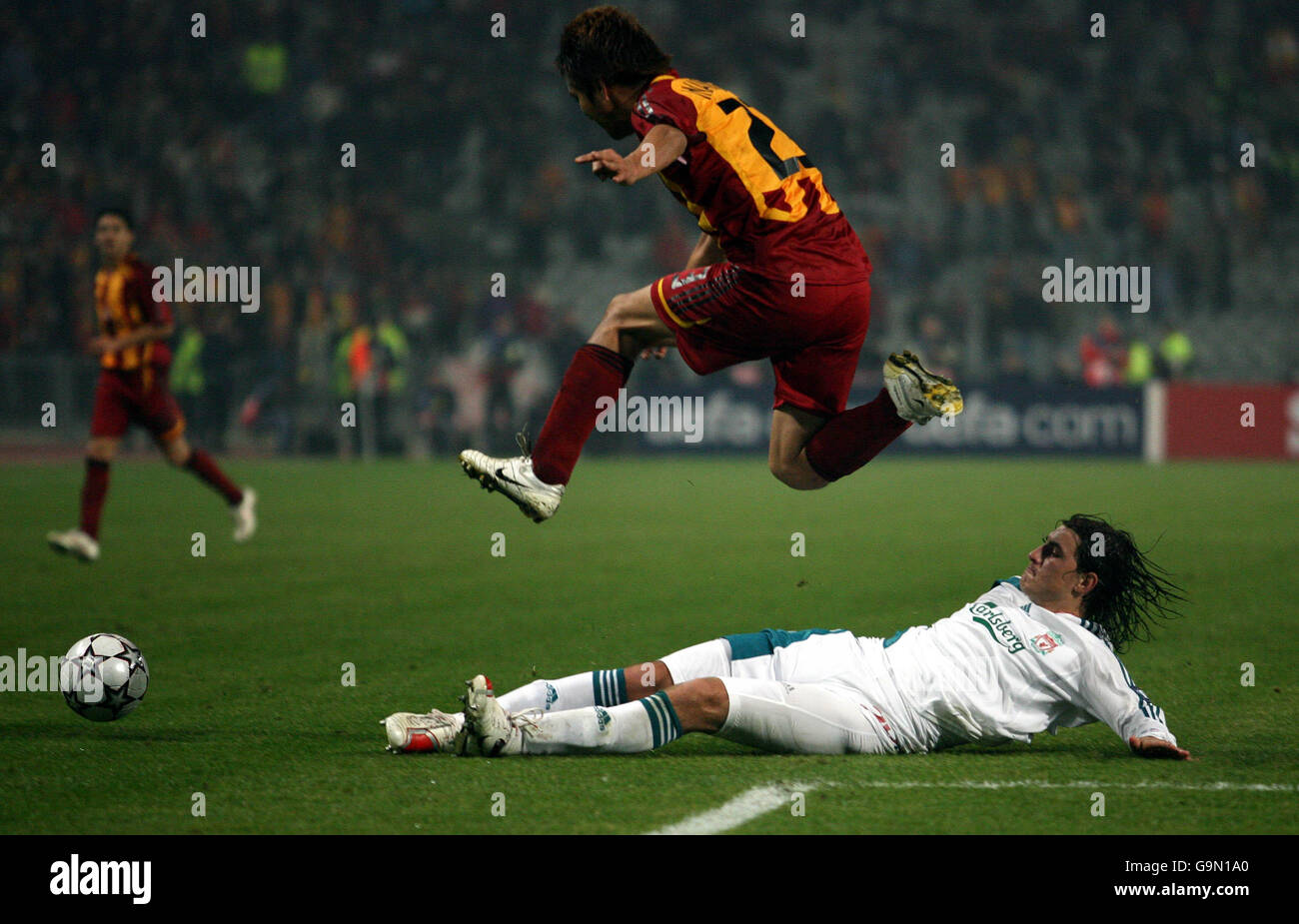 Soccer - UEFA Champions League - Group C - Galatasaray v Liverpool - Ataturk Olympic Stadium Stock Photo