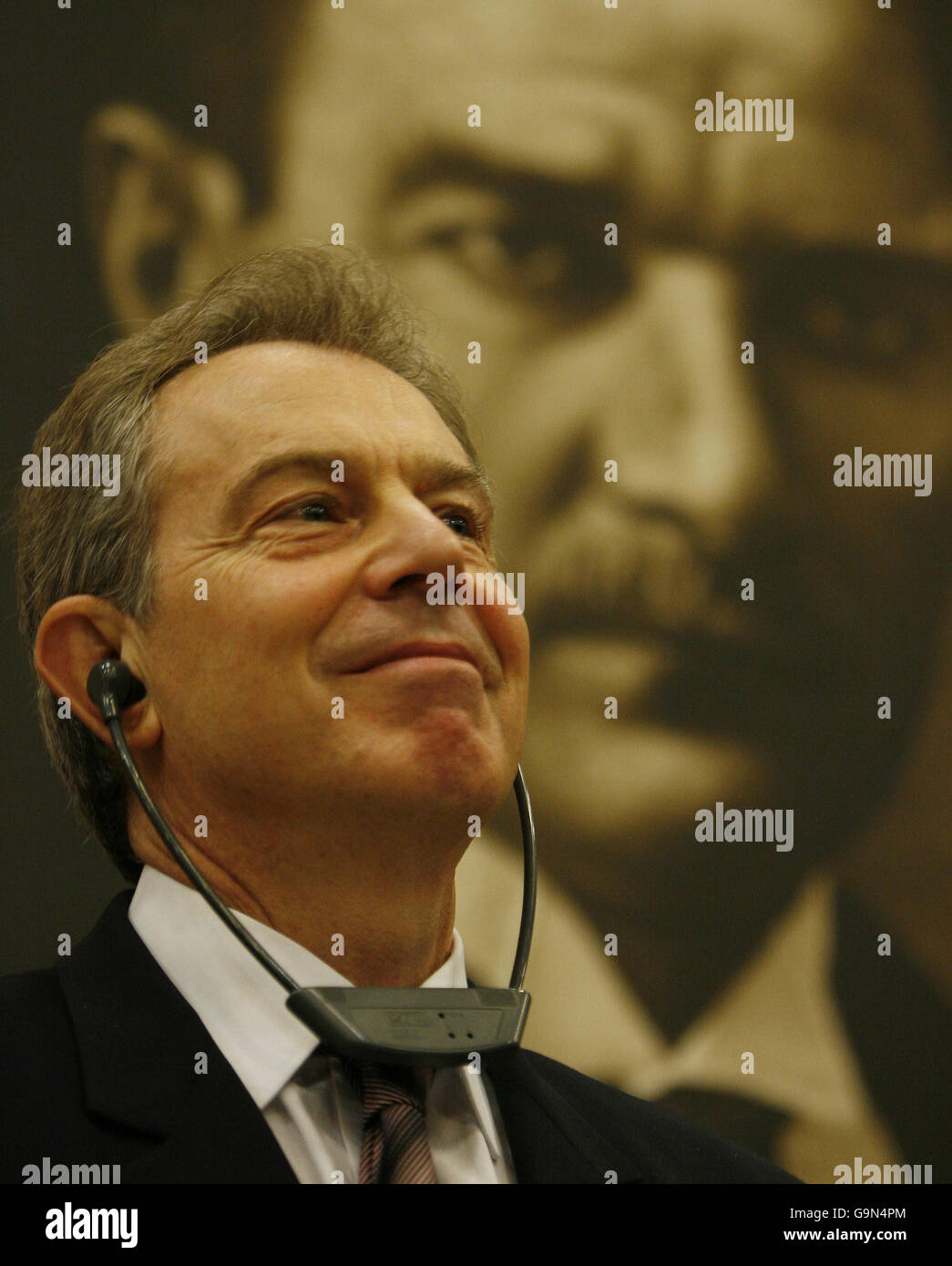 PM Blair in Turkey Stock Photo - Alamy