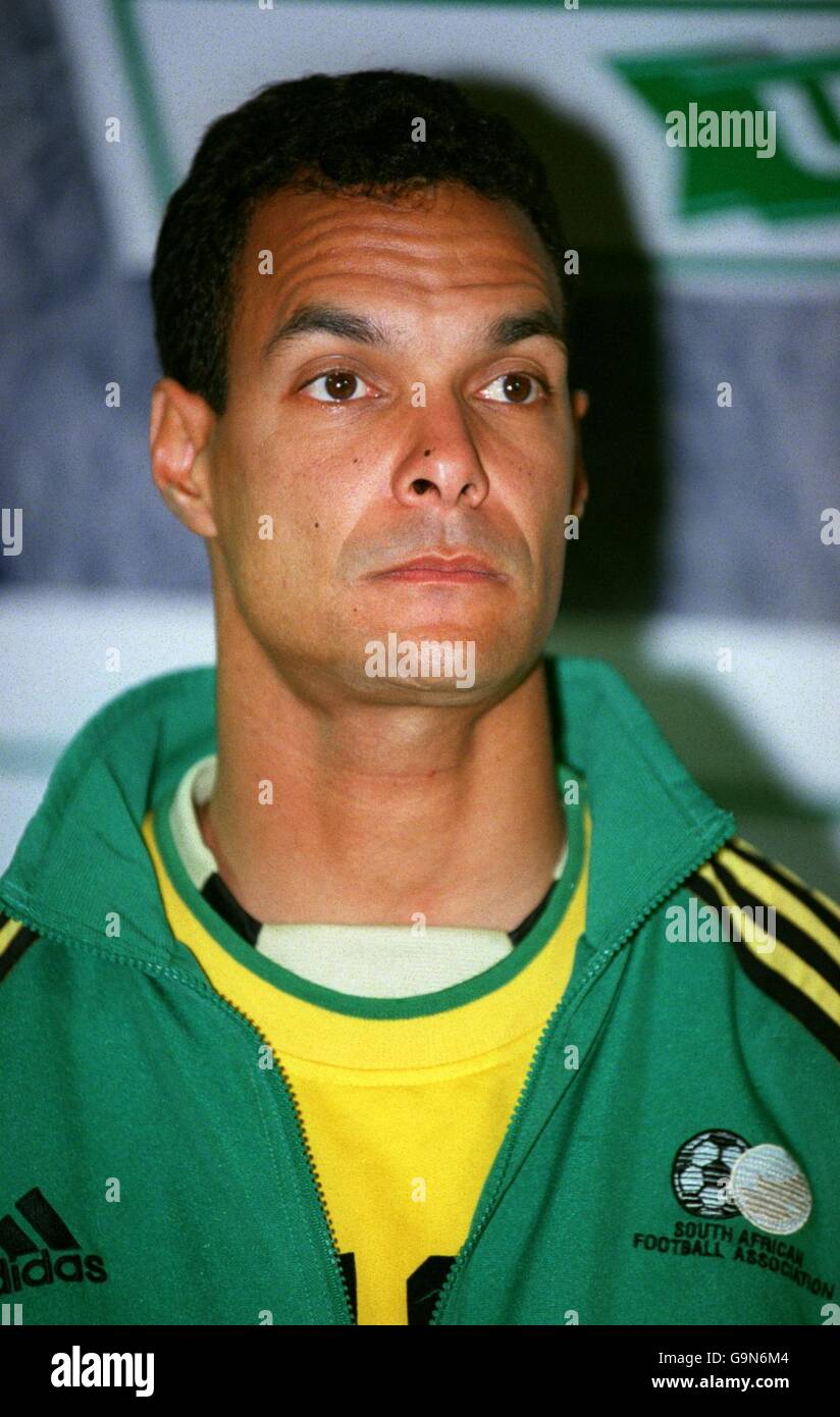 Soccer - International Friendly - Italy v South Africa. Andre Arendse ...