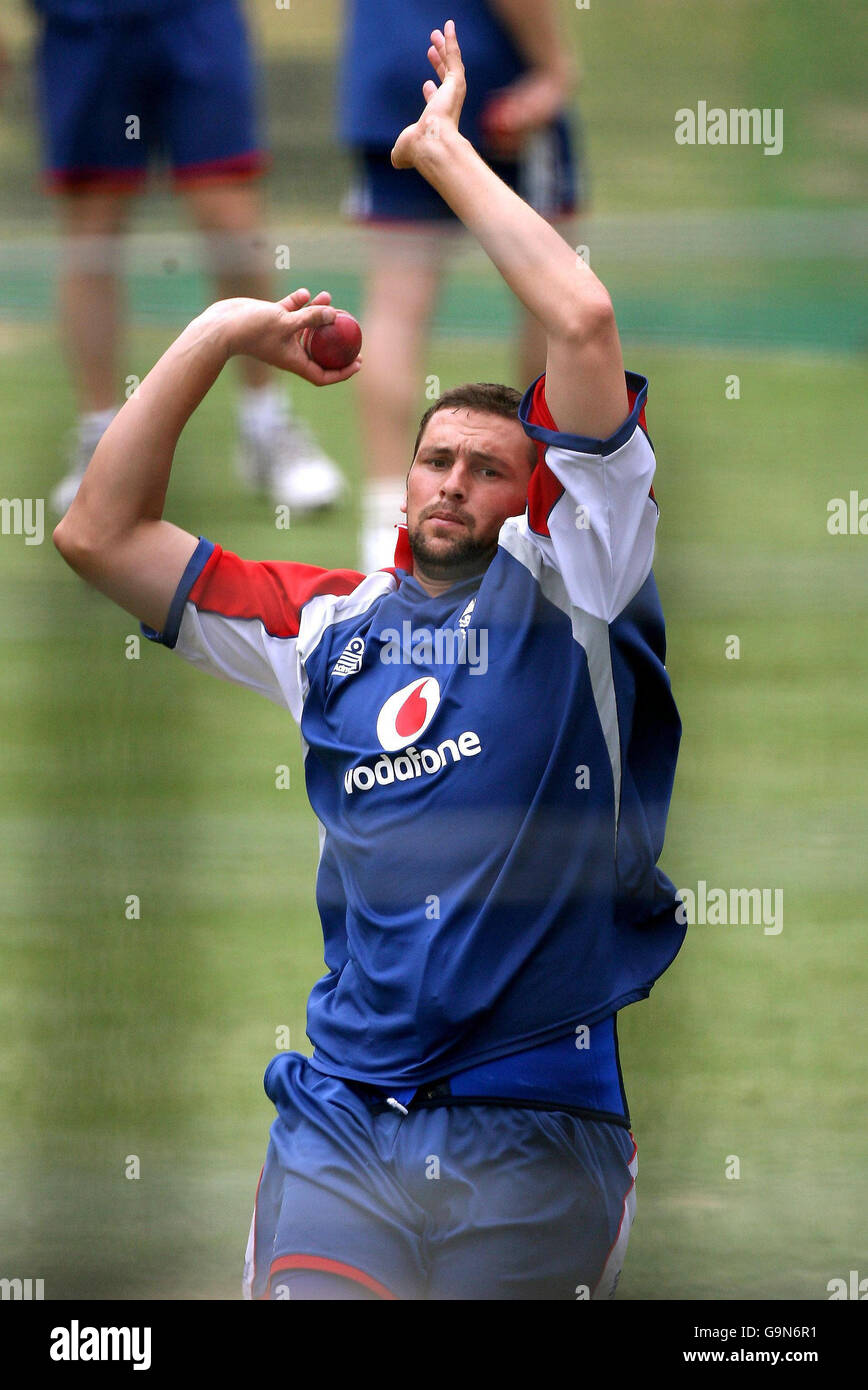 Cricket Ashes Tour England nets practice MCG Melbourne Stock Photo Alamy