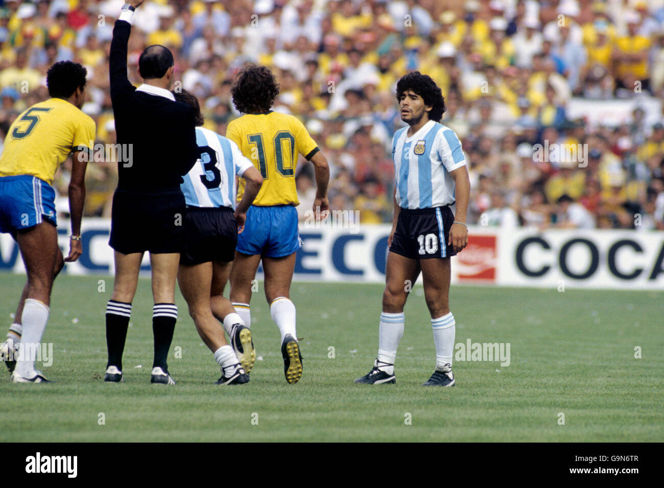 Soccer - World Cup Spain 1982 - Group C - Brazil v Argentina ...