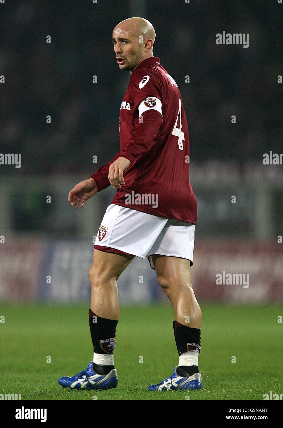 Soccer - Italian Serie A - Torino v Roma - Stadio Grande Torino Stock Photo