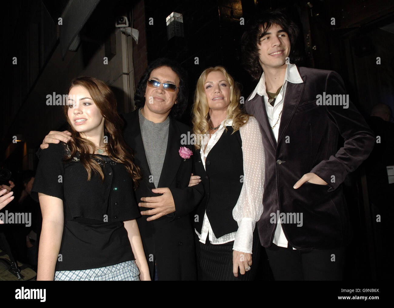 Gene simmons son nick simmons High Resolution Stock Photography and