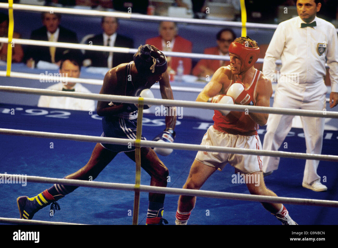 Boxing Barcelona Olympic Games 1992 Welterweight Division Final