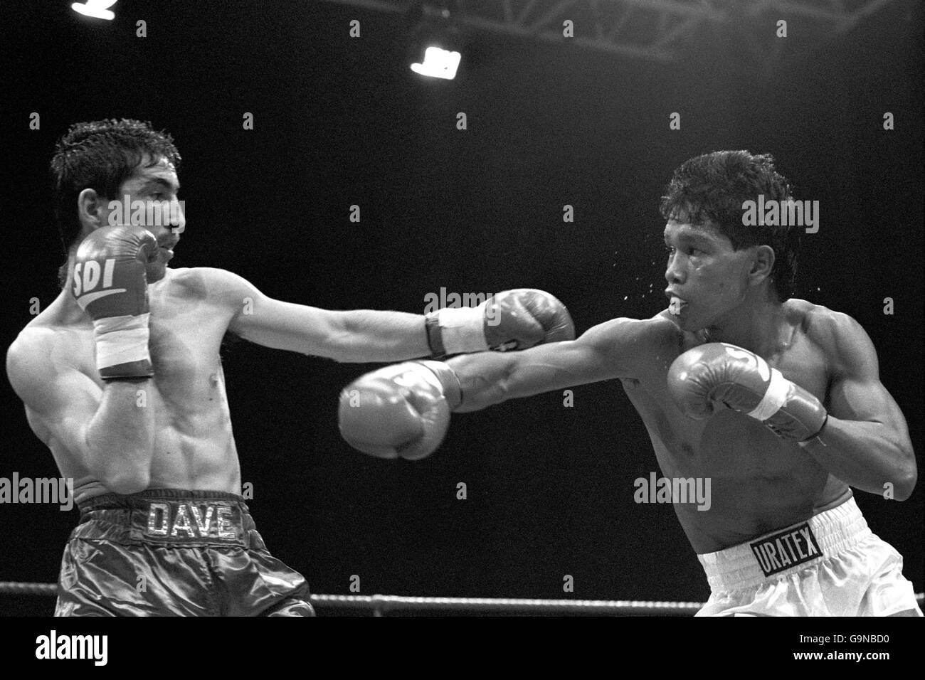 Boxing IBF World Flyweight Championship Dave McAuley v Dodie Boy