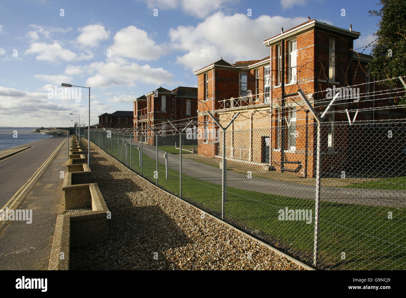 A general view of the Royal Haslar Military Hospital in Gosport