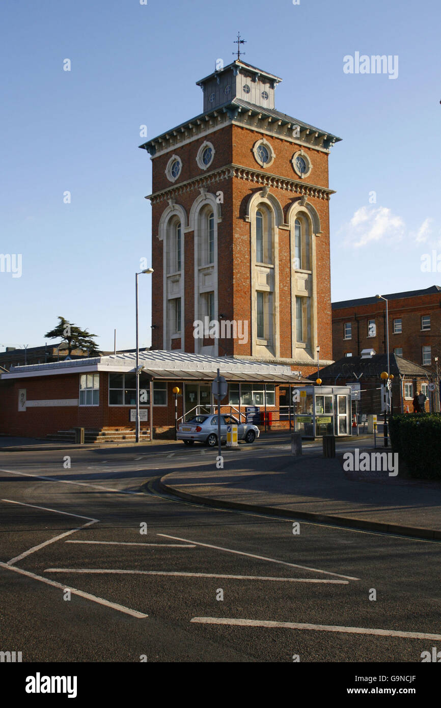 A general view of the Royal Haslar Military Hospital in Gosport
