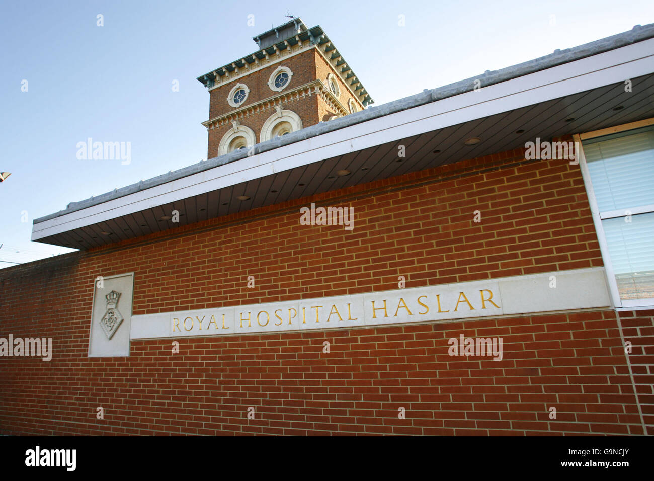 Haslar Hospital Stock Photo Alamy
