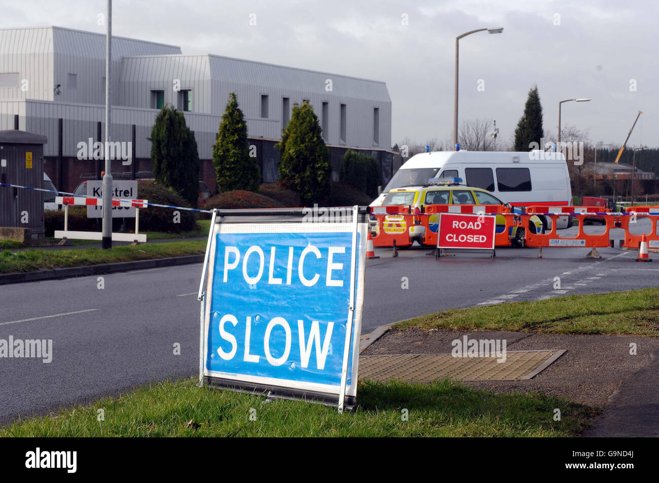 Midlands cash depot raided again hires stock photography and images
