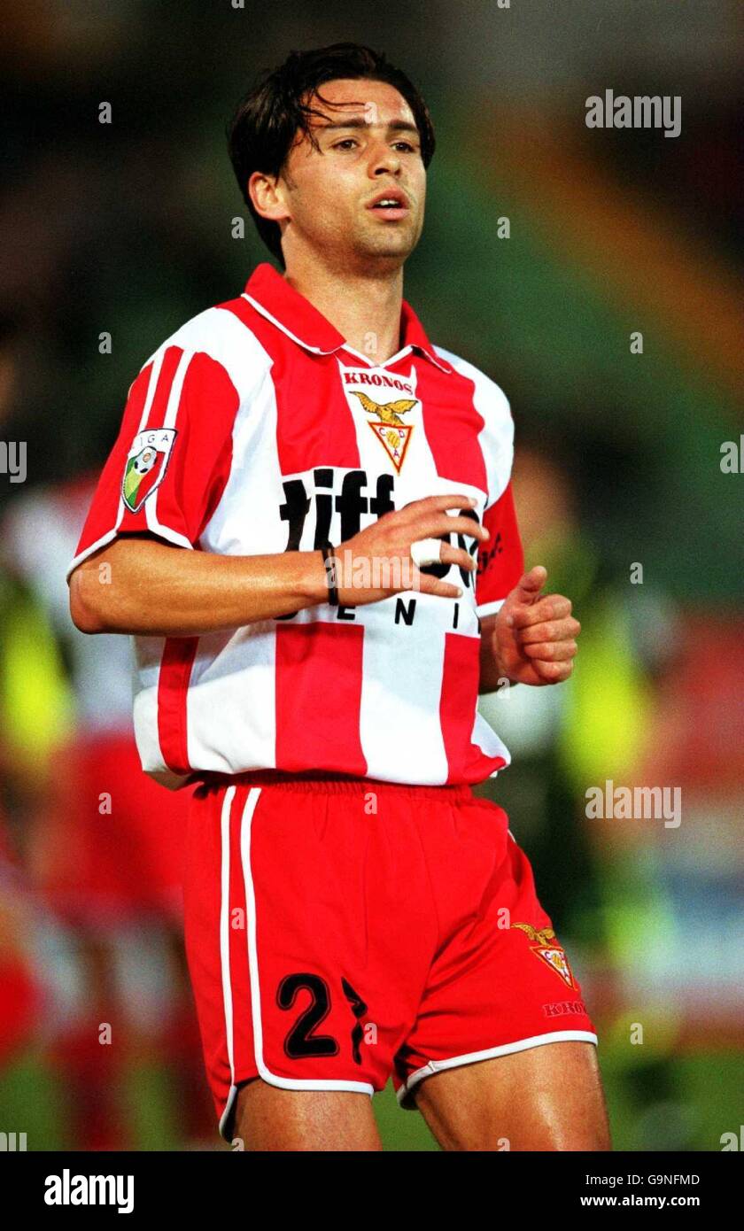 Portuguese Soccer - I Liga - Sporting Lisbon v Desportivo Das Aves. Rui Lima, Desportivo Das Aves Stock Photo