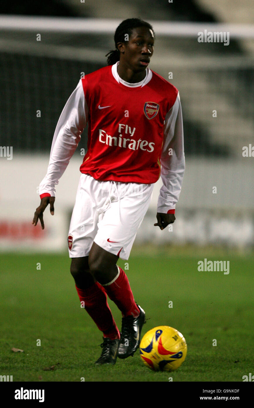 Soccer - FA Youth Cup - Fourth Round - Hull City v Arsenal - KC Stadium. Paul Rodgers, Arsenal Stock Photo