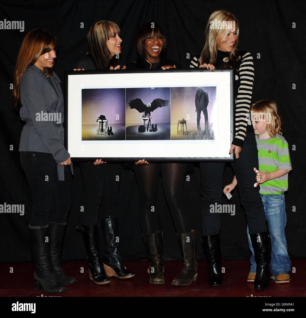 Members of All Saints (left to right); Melanie Blatt, Natalie Appleton ...