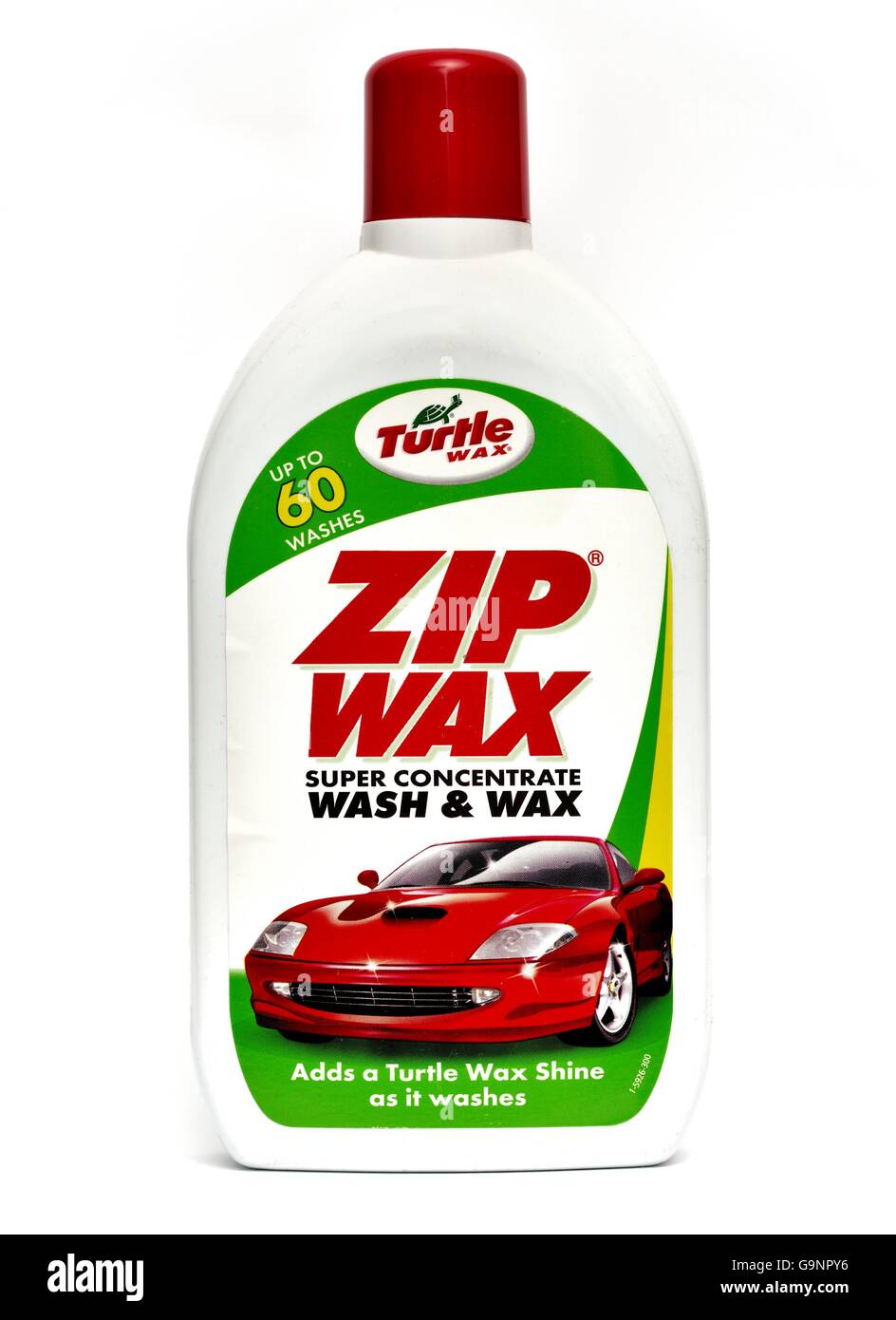 Zip wax super concentrate wash & wax car wash Stock Photo