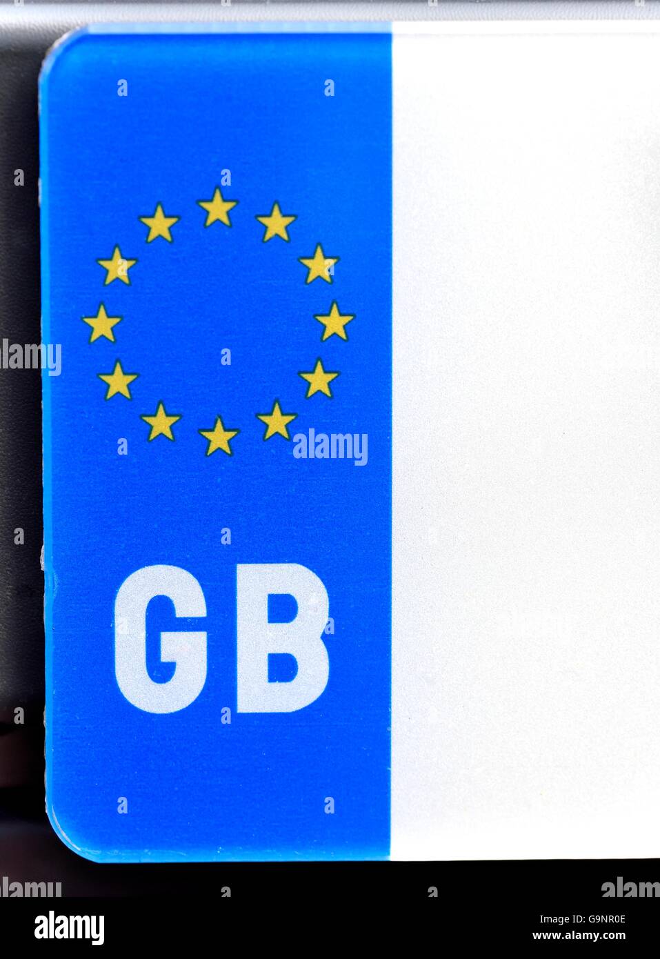 Gb license plate hires stock photography and images Alamy