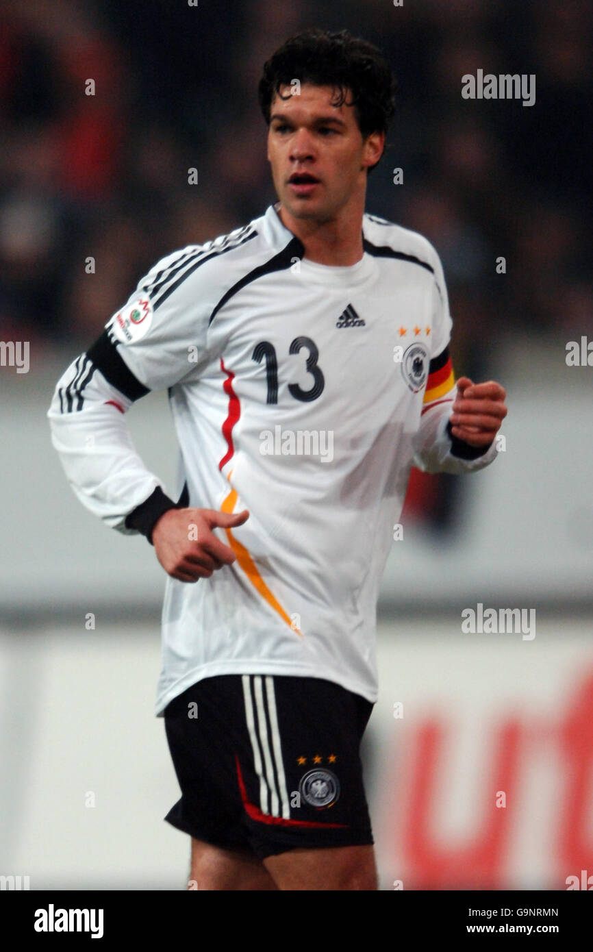 Soccer - International Friendly - Germany v Switzerland - LTU Arena. Michael  Ballack, Germany Stock Photo - Alamy