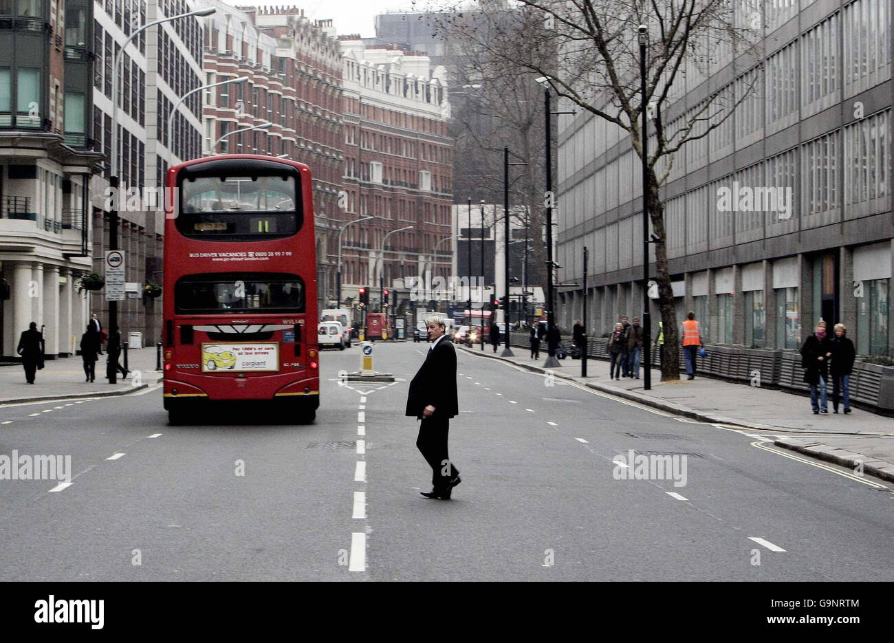 Congestion charge zone extension Stock Photo Alamy