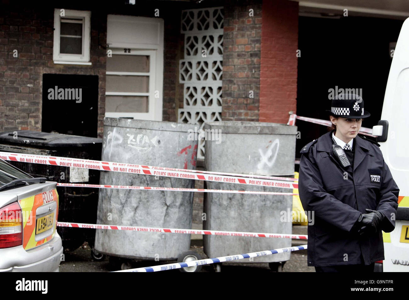 Woman standing outside east london hires stock photography and images