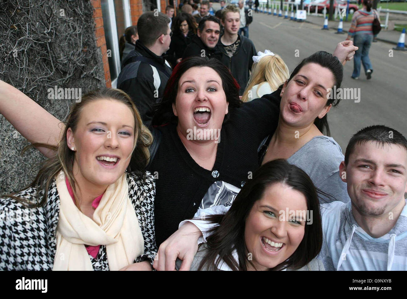 Big Brother Auditions Stock Photo Alamy