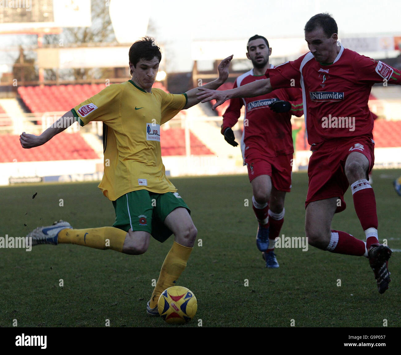 Soccer - Coca-Cola Football League Two - Swindon Town v Hartlepool United - County Ground Stock Photo