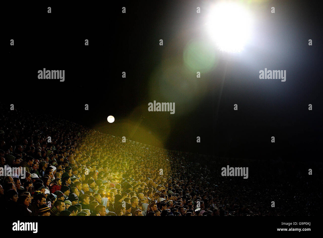 Football stadium lights floodlights hi-res stock photography and images ...