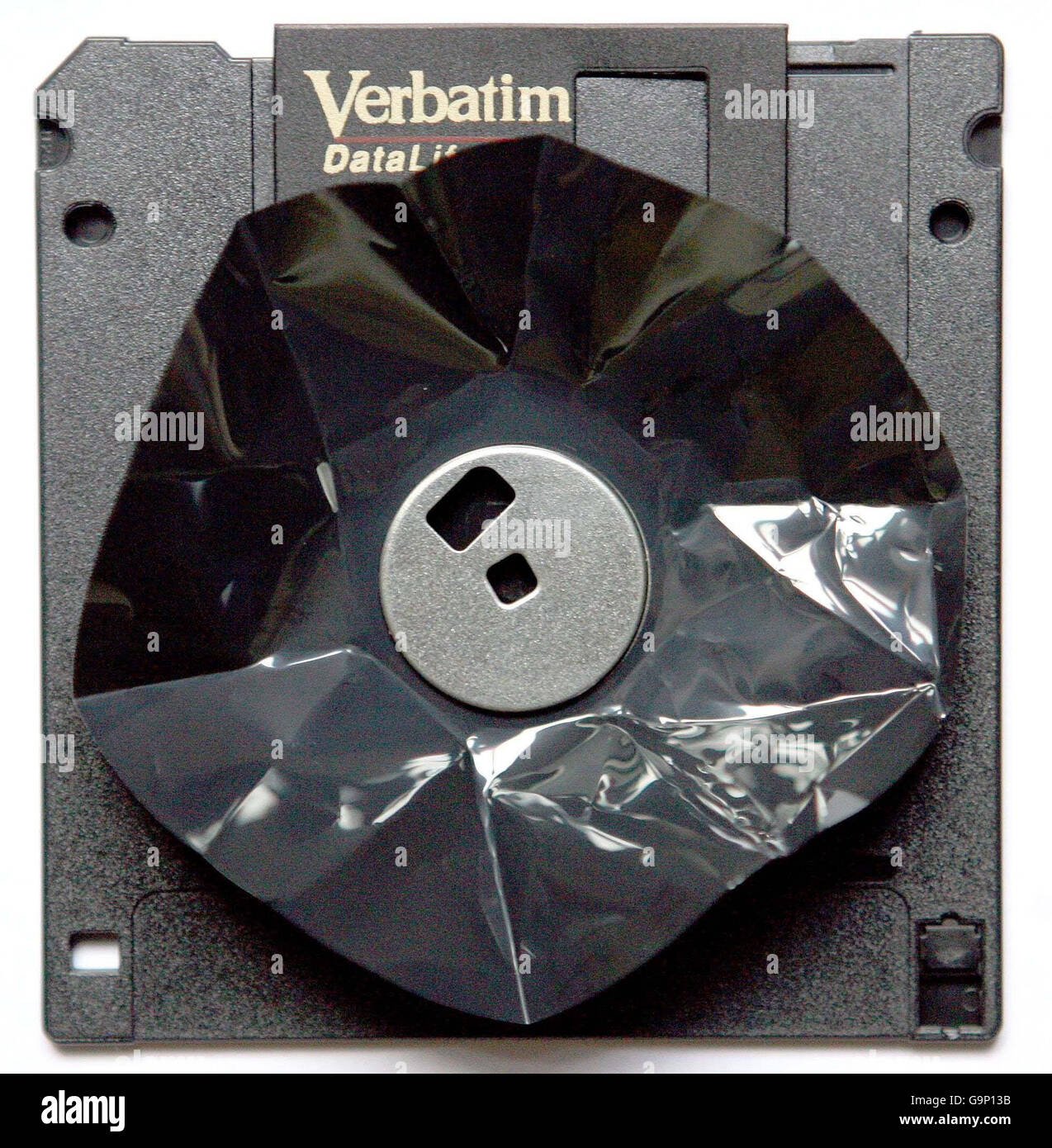 Generic image of floppy discs, which some computer and electrical ...