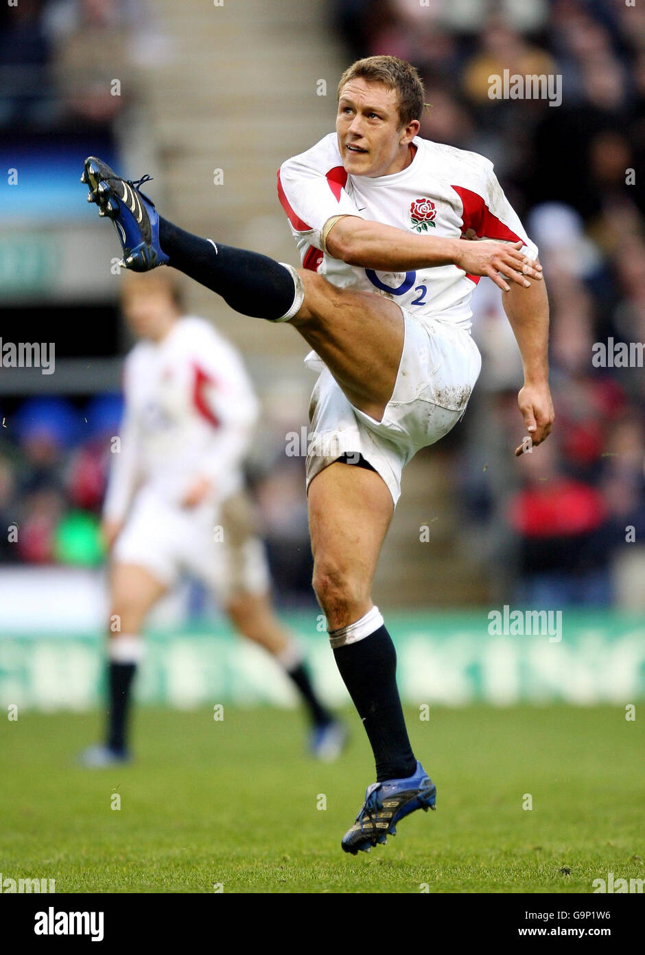 Rugby Union - RBS 6 Nations Championship 2007 - England v Italy - Twickenham Stock Photo