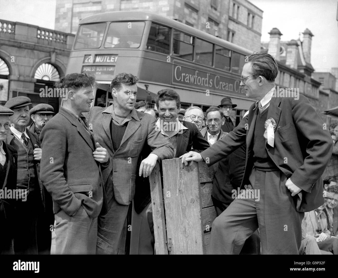 Politics - 1955 General Election - Michael Foot - Plymouth Stock Photo