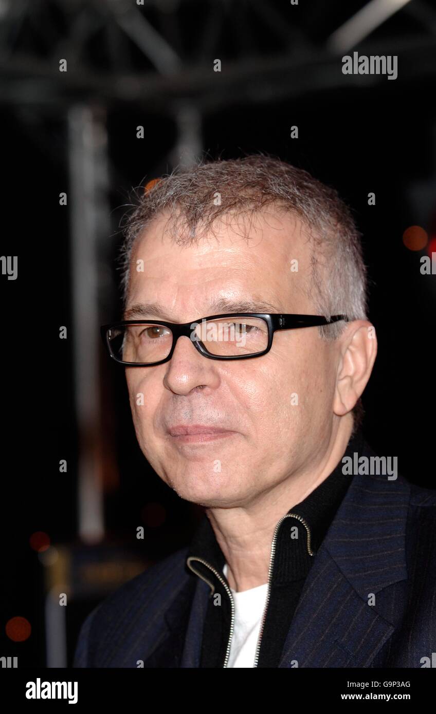 Legendary American music producer Tony Visconti during a signing session for his book 'Bowie, Bolan and the Brooklyn Boy', at Harrods in central London. Stock Photo
