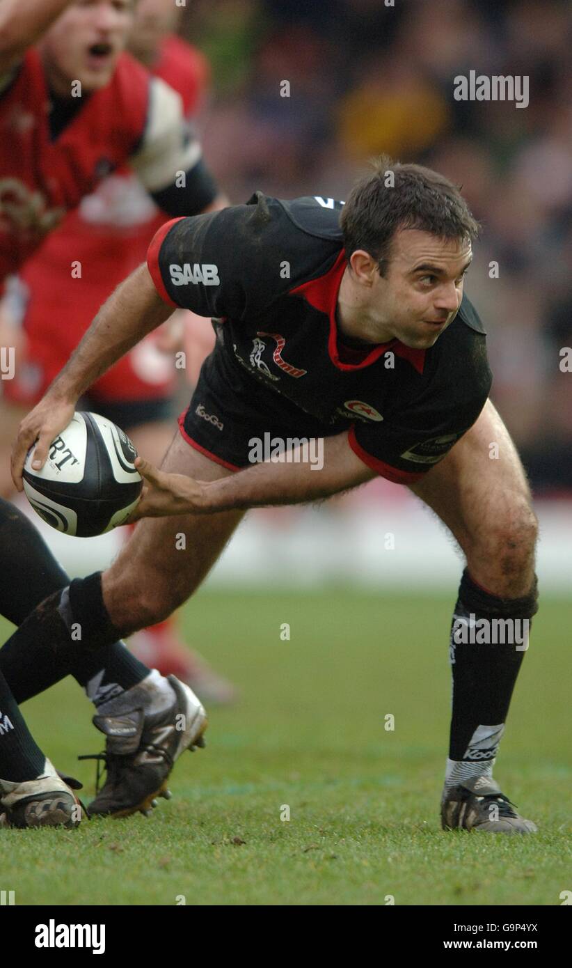 Rugby Union - Guinness Premiership - Saracens v Gloucester - Vicarage Road Stock Photo