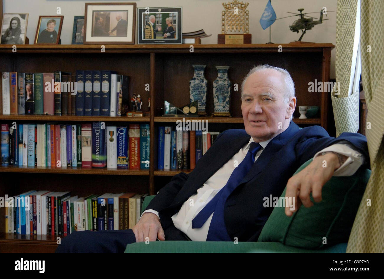 Liberal Democrat leader Menzies Campbell during an interview with The