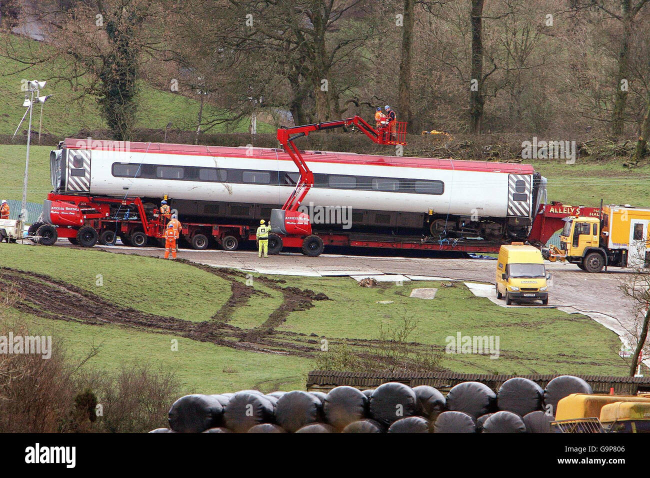The Scene Of Last Week s Virgin Train Crash Near Grayrigg Cumbria The Scene Of Last Week s Virgin Train Crash Near Grayrigg Cumbria