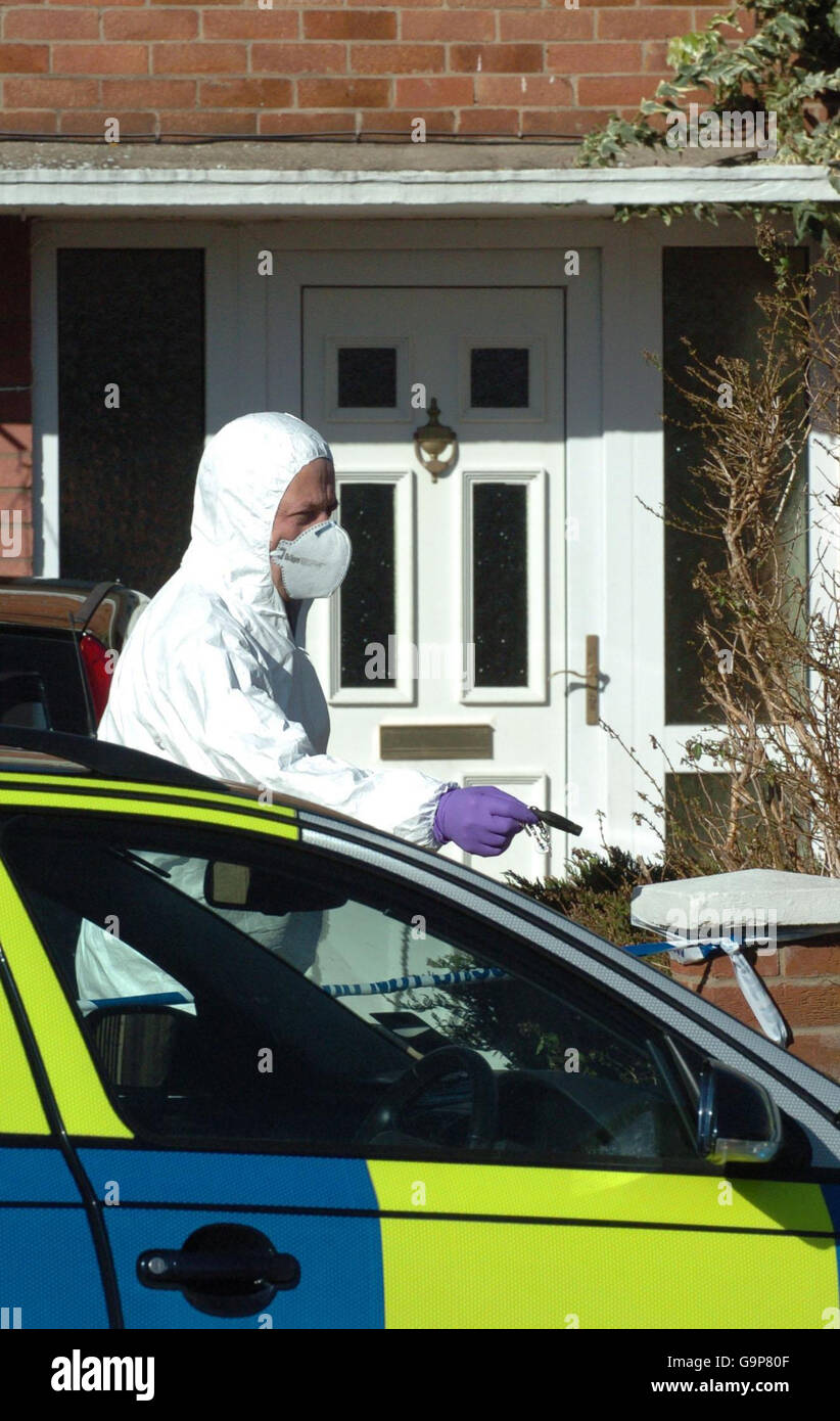 Bodies found in house in Peterborough Stock Photo Alamy